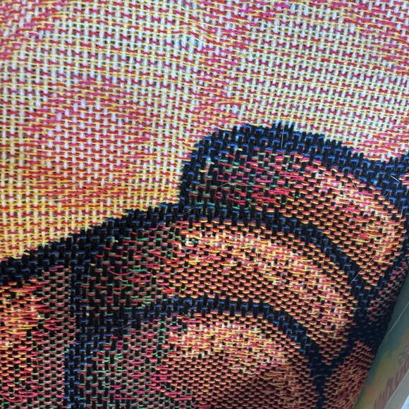 Vintage 2001 Scooby Doo Cartoon Network Woven Tapestry Throw 50x60 NIP RARE - Picture 7 of 9